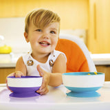 SET DE 3 BOWLS CON SUCCIÓN STAY-PUT MUNCHKIN 6 MESES +