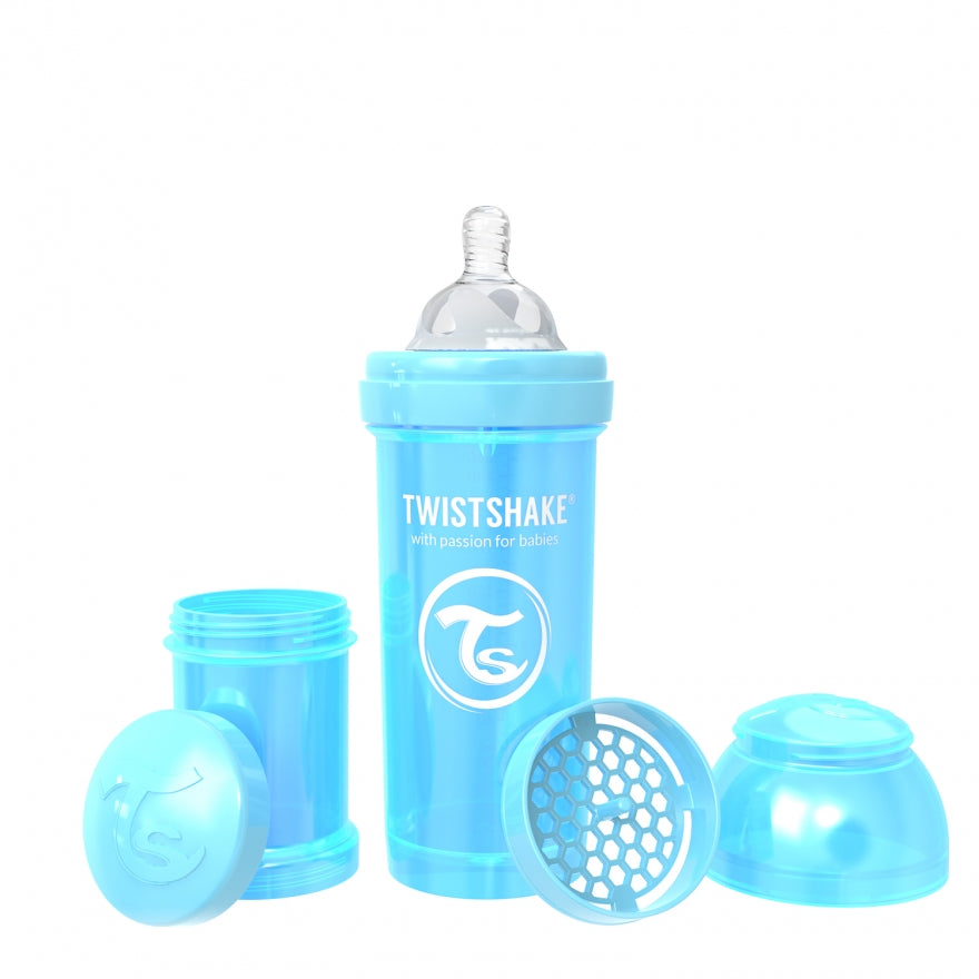 Twistshake - Biberones, Unisex, color Azul, 160 g : : Bebé